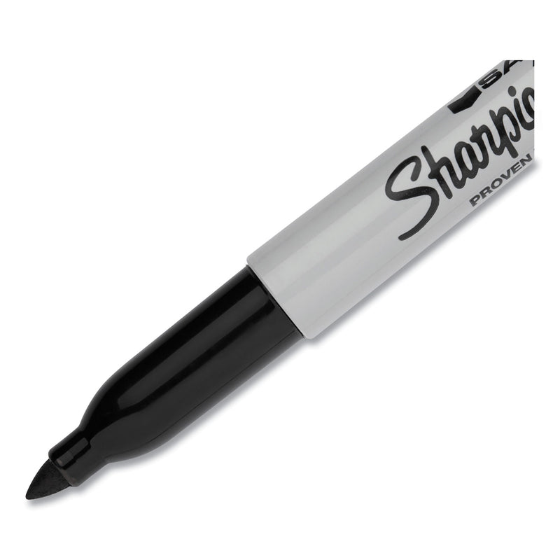 Sharpie T.E.C. Permanent Marker, Fine Bullet Tip, Black