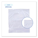 Boardwalk Reclosable Food Storage Bags, 1 gal, 2.7 mil, 10.5" x 11", Clear, 250/Box
