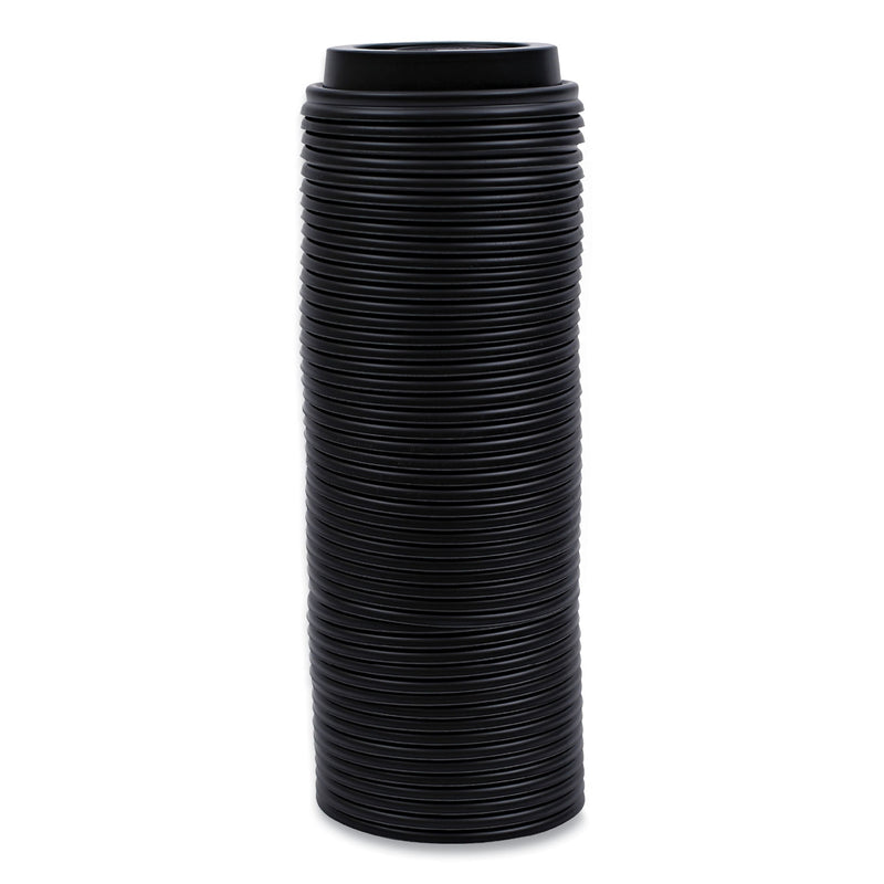 Boardwalk Hot Cup Lids, Fits 8 oz Hot Cups, Black, 1,000/Carton