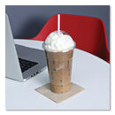 Boardwalk Wrapped Jumbo Straws, 7.75", Plastic, Red w/White Stripe, 400/Pack, 25 Packs/Carton