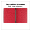 Universal Pressboard Report Cover, Two-Piece Prong Fastener, 3" Capacity, 8.5 x 11, Executive Red/Executive Red