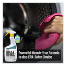 CLR PRO Mold and Mildew Stain Remover, 32 oz Spray Bottle, 6/Carton