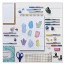 Sharpie Mystic Gems Markers, Fine Bullet Tip, Assorted, 24/Pack