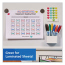 EXPO Vis-a-Vis Wet Erase Marker, Fine Bullet Tip, Assorted, Dozen