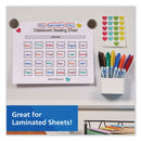 EXPO Vis-a-Vis Wet Erase Marker, Fine Bullet Tip, Black, 36/Pack