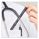 Sharpie S-Gel High-Performance Gel Pen, Retractable, Medium 0.7 mm, Purple Ink, Black Barrel, Dozen