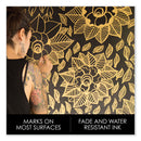 Sharpie Metallic Chisel Tip Permanent Marker, Medium Chisel Tip, Assorted, 6/Pack