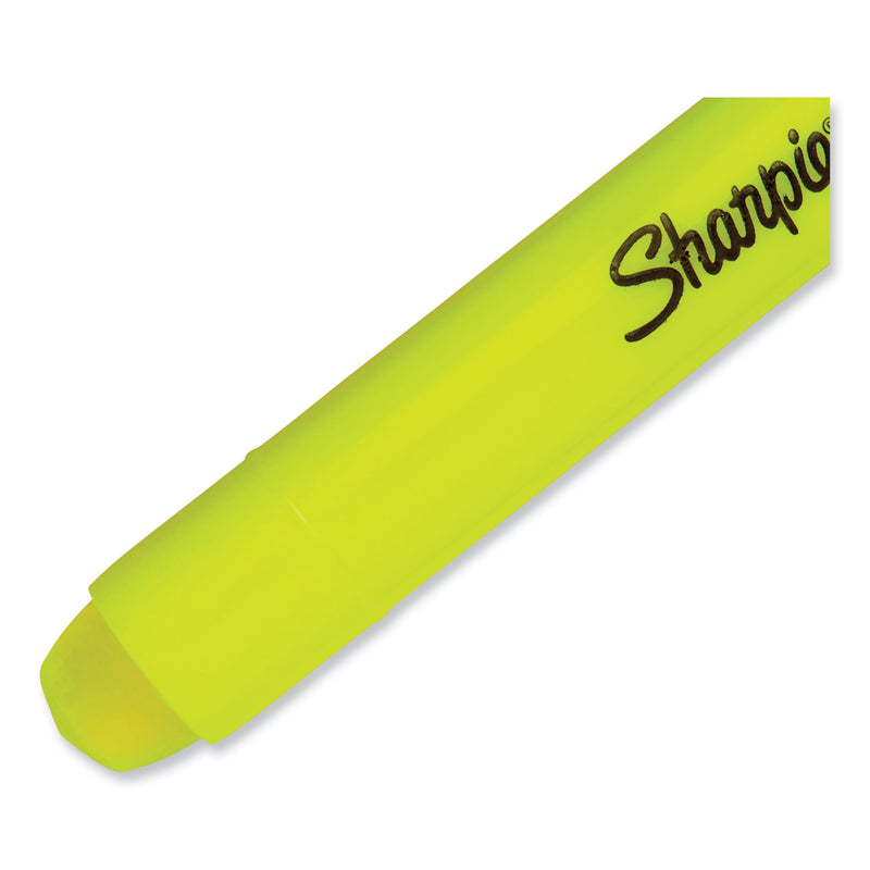 Sharpie Gel Highlighters, Fluorescent Yellow Ink, Bullet Tip, Yellow Barrel