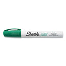 Sharpie Permanent Paint Marker, Medium Bullet Tip, Green