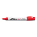 Sharpie Permanent Paint Marker, Medium Bullet Tip, Red