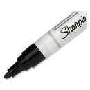 Sharpie Permanent Paint Marker, Medium Bullet Tip, Black