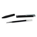 Zebra JF Refill for Jimnie, Sarasa, ecoSarasa, Orbitz, Z-Grip and GR8 Gel Roller Ball Pens, Medium Conical Tip, Black Ink, 2/Pack