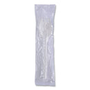 Boardwalk Mediumweight Wrapped Polypropylene Cutlery, Spork, White, 1,000/Carton