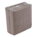 Boardwalk Tall Fold Dispenser Napkins, 1-Ply, 13 x 6, Kraft, 500/Pack, 20 Packs/Carton