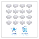 Boardwalk Dinner Napkin, 1-Ply, 17 x 17, White, 250/Pack, 12 Packs/Carton