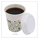 Boardwalk Deerfield Hot Cup Lids, Fits 10 oz to 20 oz Cups, White, Plastic, 50/Pack, 20 Packs/Carton