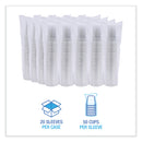 Boardwalk Clear Plastic Cold Cups, 9 oz, PET, 50 Cups/Sleeve, 20 Sleeves/Carton