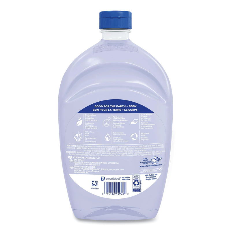 Softsoap Liquid Hand Soap Refills, Fresh, 50 oz, 6/Carton
