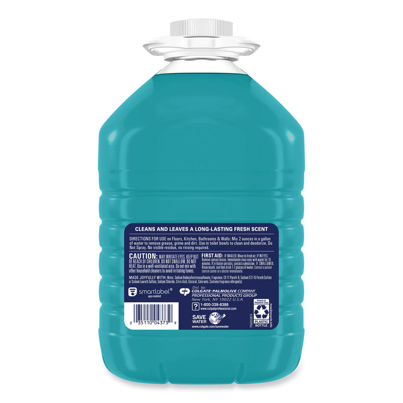 Fabuloso All-Purpose Cleaner, Ocean Cool Scent, 1 gal Bottle, 4/Carton