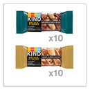 KIND Minis, Dark Chocolate Nuts and Sea Salt/Caramel Almond and Sea Salt, 0.7 oz, 20/Pack
