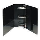 Samsill Nonstick D-Ring View Binder, 3 Rings, 5" Capacity, 11 x 8.5, Black