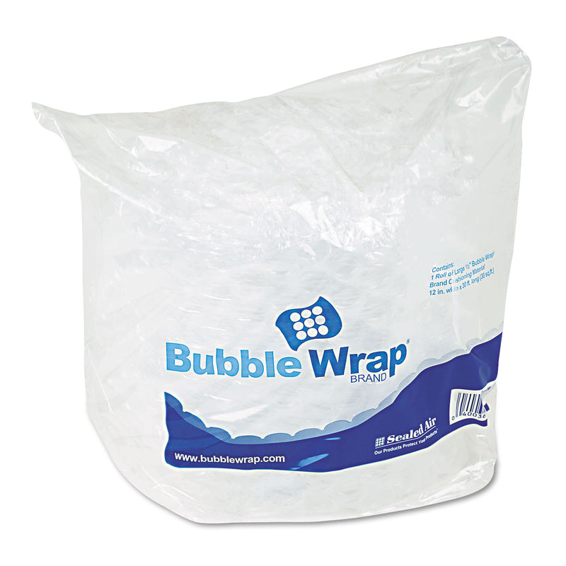 Sealed Air Bubble Wrap Cushioning Material, 1/2" Thick, 12" x 30 ft.