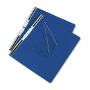 ACCO PRESSTEX Covers with Storage Hooks, 2 Posts, 6" Capacity, 14.88 x 11, Dark Blue