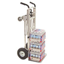 Cosco 3-in-1 Convertible Hand Truck, 800 lb to 1,000 lb Capacity, 21.06 x 21.85 x 48.03, Aluminum