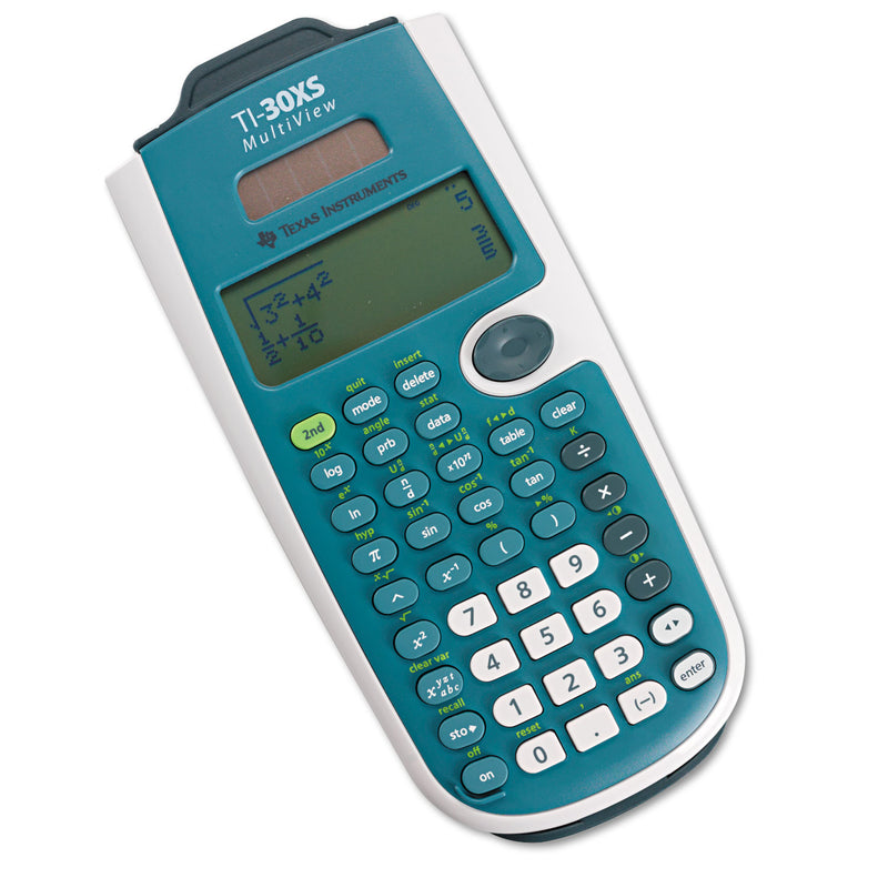 Texas Instruments TI-30XS MultiView Scientific Calculator, 16-Digit LCD