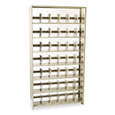 Tennsco Snap-Together Steel Seven-Shelf Closed Starter Set, 48w x 12d x 88h, Sand