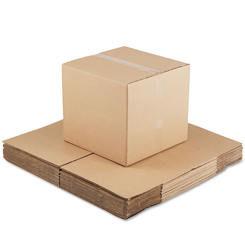 Universal Fixed-Depth Corrugated Shipping Boxes, Regular Slotted Container (RSC), 18" x 18" x 16", Brown Kraft, 15/Bundle