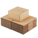 Universal Fixed-Depth Corrugated Shipping Boxes, Regular Slotted Container (RSC), 12" x 12" x 6", Brown Kraft, 25/Bundle