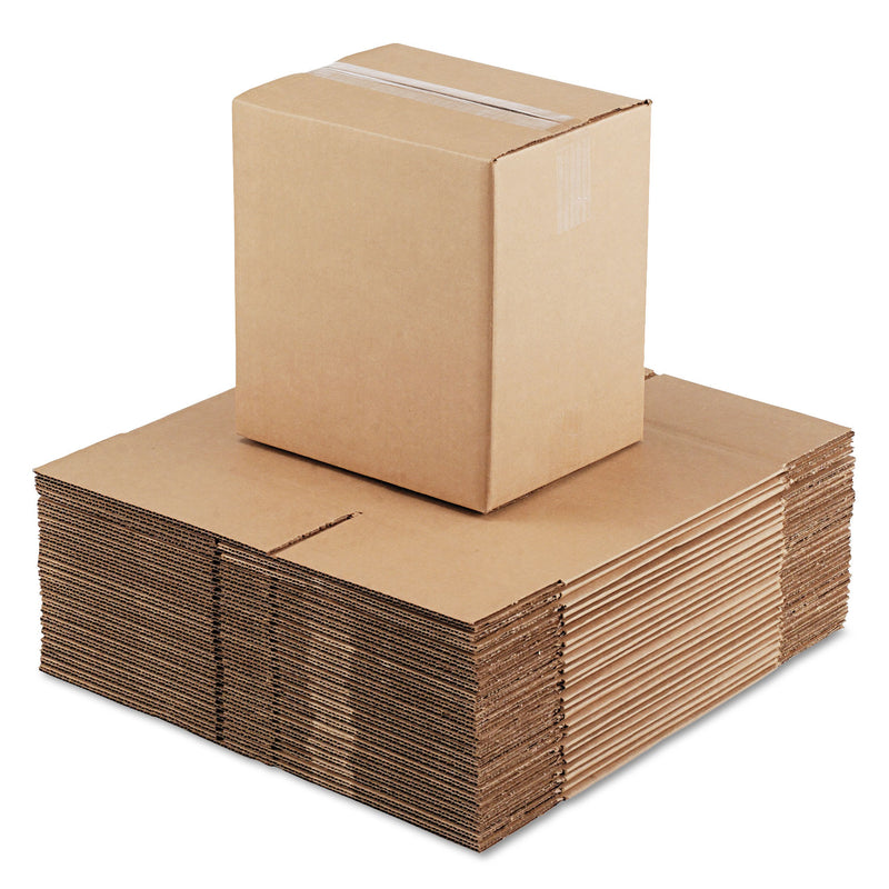 Universal Fixed-Depth Corrugated Shipping Boxes, Regular Slotted Container (RSC), 8.75" x 11.25" x 12", Brown Kraft, 25/Bundle