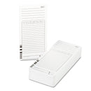 Acroprint Time Clock Cards for Acroprint ES1000, Two Sides, 3.5 x 7, 100/Pack