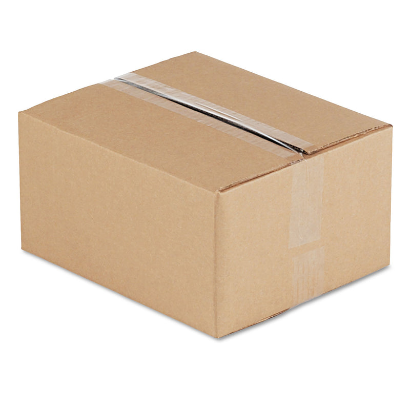 Universal Fixed-Depth Corrugated Shipping Boxes, Regular Slotted Container (RSC), 10" x 12" x 6", Brown Kraft, 25/Bundle