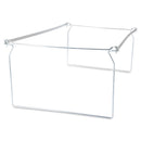 Universal Screw-Together Hanging Folder Frame, Legal Size, 23" to 26.77" Long, Silver, 6/Box