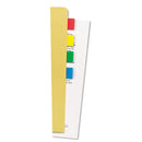 Universal Page Flags, Assorted Colors, 35 Flags/Dispenser, 4 Dispensers/Pack