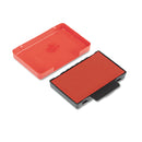 Trodat T5440 Professional Replacement Ink Pad for Trodat Custom Self-Inking Stamps, 1.13" x 2", Red