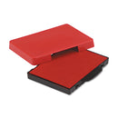 Trodat T5460 Professional Replacement Ink Pad for Trodat Custom Self-Inking Stamps, 1.38" x 2.38", Red