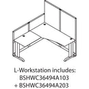 BSHWC36494A203 Line Drawing 1
