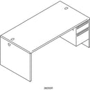 HON38293RCL Line Drawing 1