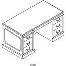 HON94251NN Line Drawing 1